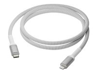 dbramante1928 re-charge - Lightning-kabel - 24 pin USB-C hann til Lightning hann - 1.2 m - flettet kabel CB12CLBR4275