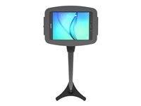 Compulocks Galaxy Tab A 10.1" (2019) Space Enclosure Portable Floor Stand - Stativ - for nettbrett - låsbar - høyverdig aluminium - svart - skjermstørrelse: 10.1" - plassering på gulv - for Samsung Galaxy Tab A (2019) (10.1 tommer) 147B1910GASB