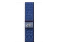 Apple Nike - Sløyfe for smart armbåndsur - 46mm - 145 - 220 mm - blått bånd - for Watch Hermès Series 9, SE 3, Series 10, Series 11, Series 8, Series 9, Ultra 2, Ultra 3 MGD64ZM/A