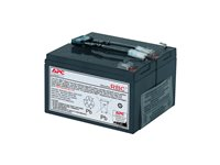 APC Replacement Battery Cartridge #9 - UPS-batteri - blysyre - svart - for P/N: SU700RM, SU700RMI, SU700RMINET, SU700RMNET RBC9