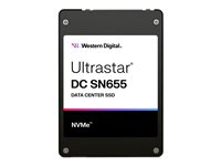 WD Ultrastar DC SN655 WUS5EA138ESP7E1 - SSD - 3.84 TB - intern - 2.5" - U.3 PCIe 4.0 (NVMe) 0TS2458
