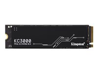 Kingston KC3000 - SSD - 2048 GB - intern - M.2 2280 - PCIe 4.0 (NVMe) - for Intel Next Unit of Computing 12 Pro Kit - NUC12WSKi5 SKC3000D/2048G