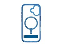 Zagg Santa Cruz Snap - Baksidedeksel for mobiltelefon - med stativ - MagSafe-samsvar - rolig blå - for Apple iPhone 17, 17 Pro 702319608