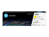 HP 222A - Gul - original - LaserJet - tonerpatron (W2222A) - for Color LaserJet Pro MFP 3302fdn W2222A