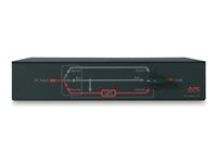 APC Service Bypass Panel - Omløpssvitsj (kan monteres i rack) - AC 200/208/240 V - utgangskontakter: 4 - 2U - 19" - 3.05 m kabel - svart - APC Take-Back - for Smart-UPS 3000VA USB & Serial, 3000VA XL, 5000VA, 5000VA XL SBP5000RMT2U