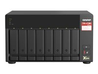 QNAP TS-873A - NAS-server - 8 brønner - SATA 6Gb/s - RAM 8 GB - Gigabit Ethernet / 2.5 Gigabit Ethernet TS-873A-8G