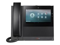 Poly CCX 700 OpenSIP - VoIP-telefon - med digitalkamera med anrops-ID/samtale venter - SIP, RTCP, RTP - 24 linjer - svart 82Z83AA