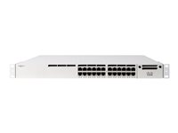 Cisco Meraki Cloud Managed MS390-24UX - Switch - L3 - Styrt - 24 x 100/1000/2.5G/5G/10GBase-T (UPOE) - rackmonterbar - UPOE (560 W) MS390-24UX-HW