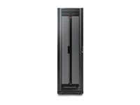 APC NetShelter AV Enclosure with Sides and 10-32 Threaded Rails - Rack - svart - 42U AR3810