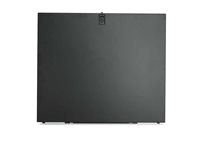 APC - Rackpanel - side - svart - 48U (en pakke 2) - for NetShelter SX AR7304