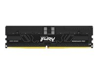 Kingston FURY Renegade Pro - DDR5 - modul - 16 GB - DIMM 288-pin - 6400 MT/s / PC5-51200 - CL32 - 1.4 V - registrert - on-die ECC - svart KF564R32RB-16