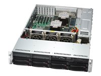 Supermicro Mainstream SuperServer 621P-TR - rackmonterbar ingen CPU - 0 GB - uten HDD SYS-621P-TR