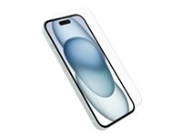 OtterBox Premium - Skjermbeskyttelse for mobiltelefon - glass - blank - for Apple iPhone 16 77-96184