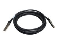 HPE X240 Direct Attach Copper Cable - Nettverkskabel - QSFP+ til QSFP+ - 5 m - for Apollo 4200, 4200 Gen10; Edgeline e920; FlexFabric 12900E 36, 12XXX; ProLiant e910t 2U JG328A