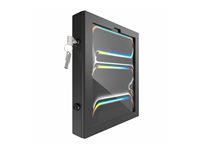 Compulocks iPad Pro M4 13" (2024), Apex Enclosure Core Stand - Innhegning - boltebar - for nettbrett - låsbar - høyverdig aluminium - svart - skjermstørrelse: 13" - skranketopp, veggmonterbar - for Apple 13-inch iPad Pro (M4) 111B13PAPX4B