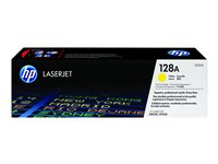 HP 128A - Gul - original - LaserJet - tonerpatron (CE322A) - for Color LaserJet Pro CP1525n, CP1525nw; LaserJet Pro CM1415fn, CM1415fnw CE322A