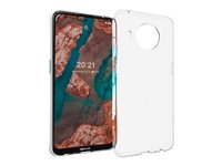 Insmat Crystal - Baksidedeksel for mobiltelefon - termoplast-polyuretan (TPU) - klarglass - for Nokia XR20 650-1903