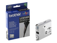 Brother LC970BK - Svart - original - blekkpatron - for Brother DCP-135C, DCP-150C, DCP-153C, DCP-157C, MFC-235C, MFC-260C LC970BK