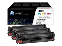 HP 410X - 3-pack - Høy ytelse - gul, cyan, magenta - original - LaserJet - tonerpatron (CF252XM) - for Color LaserJet Pro M452, MFP M377, MFP M477 CF252XM