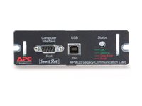 APC Legacy Communications SmartSlot Card - Adapter for fjernstyrt administrasjon - SmartSlot - USB, serie - svart - for Smart-UPS 1000, 2200, 3000; Smart-UPS RT 3000, 5000; Smart-UPS X 1000, 1500, 2000, 3000 AP9620