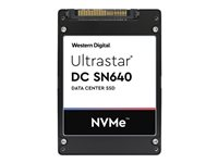 WD Ultrastar DC SN640 WUS4BB076D7P3E1 - SSD - 7680 GB - intern - 2.5" - U.2 PCIe 3.1 x4 (NVMe) 0TS1963