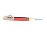 C2G LC-LC 10Gb 50/125 OM3 Duplex Multimode PVC Fiber Optic Cable (LSZH) - Nettverkskabel - LC multimodus (hann) til LC multimodus (hann) - 5 m - fiberoptisk - dupleks - 50 / 125 mikroner - OM3 - halogenfri - akvamarin 85552