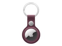 Apple - Eske for airtag - stainless steel, FineWoven - morbær - for AirTag MT2J3ZM/A