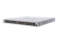 Cisco Business 350 Series CBS350-48XT-4X - Switch - L3 - Styrt - 48 x 10GBase-T + 4 x 10 Gigabit SFP+ - rackmonterbar - gjenfabrikert CBS350-48XT4XUK-RF
