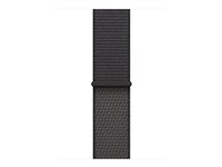 Apple - Sløyfe for smart armbåndsur - 42mm - 130 - 200 mm - mørk grå - for Watch Hermès Series 7, Hermès Series 9, SE 3, Series 10, Series 11, Series 8, Series 9 MFFG4ZM/A