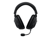 Logitech G Pro X - Hodesett - full størrelse - kablet - 3,5 mm jakk - lydisolerende 981-000818