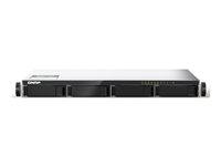 QNAP TS-435XeU - NAS-server - 4 brønner - 16 TB - kan monteres i rack - SATA 6Gb/s - HDD 4 TB x 4 - RAID RAID 0, 1, 5, 6, 10, JBOD - RAM 4 GB - 2.5 Gigabit Ethernet / 10 Gigabit Ethernet - iSCSI støtte - 1U TS-435XEU-4G+4XST4000NE001