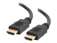 C2G 3m High Speed HDMI Cable with Ethernet - 4K - UltraHD - HDMI-kabel med Ethernet - HDMI hann til HDMI hann - 3 m - svart - for Dell Inspiron 3847 82006