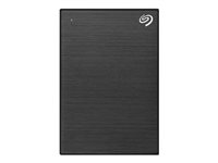 Seagate One Touch STKZ5000400 - Harddisk - 5 TB - ekstern (bærbar) - USB 3.0 - svart - med Seagate Rescue Data Recovery STKZ5000400