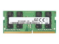 HP - DDR4 - modul - 8 GB - SO DIMM 260-pin - 3200 MHz / PC4-25600 - 1.2 V - ikke-bufret - ikke-ECC - for Elite Slice G2 (SODIMM); EliteDesk 705 G5 (SODIMM); EliteOne 800 G5 , 800 G6, 800 G8; ProDesk 600 G5 (SODIMM), 600 G6 (SODIMM); ProOne 400 G6, 440 G6, 600 G6 13L77AA