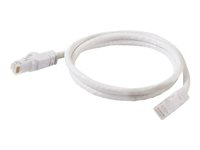 C2G Cat6 Booted Unshielded (UTP) Network Patch Cable - Koblingskabel - RJ-45 (hann) til RJ-45 (hann) - 5 m - UTP - CAT 6 - formstøpt, uten hindringer, flertrådet - hvit 83490