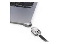 Compulocks Ledge adapter for MacBook Air 15" M2 and M3 with Keyed Cable Lock - System, sikkerhetssett - nøkkellås MBALDG05KL