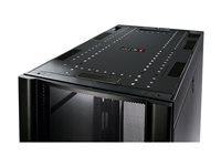 APC - Rack-tak - svart - for NetShelter SX AR7201