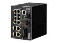 Cisco Industrial Ethernet 2000U Series - Switch - Styrt - 16 x 10/100 + 2 x kombo-Gigabit SFP - DIN-skinnemonterbar - PoE+ IE-2000U-16TC-GP