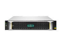 HPE Modular Smart Array 2062 10GBase-T iSCSI SFF Storage - 6th Generation - harddiskarray - 3.84 TB - 24 brønner (SAS-3) - SSD 1.92 TB x 2 - iSCSI (10 GbE) (ekstern) - kan monteres i rack - 2U R7J71B