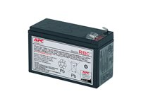 APC Replacement Battery Cartridge #106 - UPS-batteri - 1 x batteri - blysyre - svart - for P/N: BE400-CP, BE400-IT, BE400-KR, BE400-RS, BE400-SP, BE400-UK, BGE90M, BGE90M-CA APCRBC106