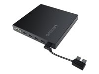 Lenovo Tiny 4 IO Expansion Box - Portreplikator - USB - 90 watt - for ThinkCentre M710q (tiny); M910q (tiny); M910x (tiny) 4XH0N06924