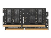 Apple - DDR4 - sett - 32 GB: 2 x 16 GB - SO DIMM 260-pin - 2666 MHz / PC4-21300 - 1.2 V - ikke-bufret - ikke-ECC MUQP2G/A