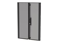 APC - Rackdør - svart - 20U - for NetShelter SX Colocation 2 x 20U Enclosure with Sides AR7103