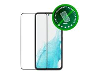 dbramante1928 Eco-shield - Skjermbeskyttelse for mobiltelefon - løsvekt - glass - rammefarge svart - for Samsung Galaxy A34 5G ES34CL004243