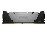Kingston FURY Renegade - DDR4 - sett - 128 GB: 4 x 32 GB - DIMM 288-pin - 3200 MT/s / PC4-25600 - CL16 - 1.35 V - ikke-bufret - ikke-ECC - svart KF432C16RB2K4/128