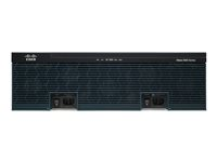 Cisco 3925 Voice Security Bundle - Ruter - tale / fax modul 1GbE - WAN-porter: 3 - rackmonterbar C3925-VSEC/K9