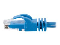 C2G Cat6 Booted Unshielded (UTP) Network Patch Cable - Koblingskabel - RJ-45 (hann) til RJ-45 (hann) - 100 m - UTP - CAT 6 - formstøpt, uten hindringer, flertrådet - blå 83397