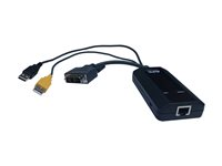 APC KVM 2G SERVER MODULE, DVI WITH VIRTUAL MEDIA AND CAC - KVM-utvider - USB - TAA-samsvar - for P/N: KVM0108A, KVM0116A, KVM0216A, KVM1116P, KVM-BN001 KVM-DVIVMCAC