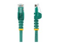StarTech.com 7.5m CAT6 Ethernet Cable, 10 Gigabit Snagless RJ45 650MHz 100W PoE Patch Cord, CAT 6 10GbE UTP Network Cable w/Strain Relief, Green, Wiring is UL Certified/TIA - Category 6 - 24AWG (N6PATC750CMGN) - Koblingskabel - RJ-45 (hann) til RJ-45 (hann) - 7.5 m - UTP - CAT 6 - uten hindringer - grønn N6PATC750CMGN