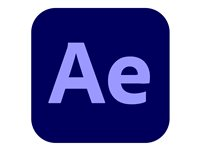 Adobe After Effects CC for Enterprise - Feature Restricted Licensing Subscription New - 1 bruker - STAT - Value Incentive Plan - Nivå 2 (10-49) - Win, Mac - Multi European Languages 65307121BC02B12